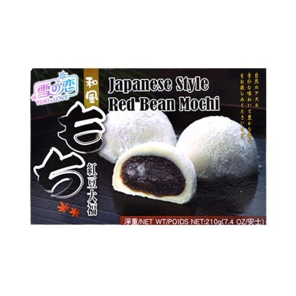 YUKI&LOVE Japanese Style Mochi - Red Bean 210g