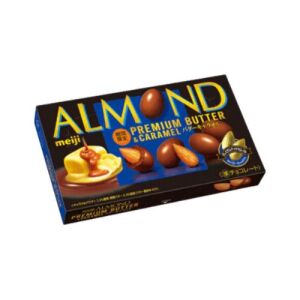 Meiji Premium Butter Caramel Almond Chocolate 58g