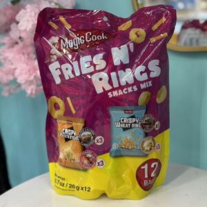 HAIDILAO Fries Potato Chips N' Rings Snacks Mix 20g*12pcs