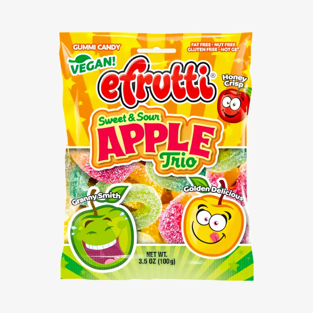 EFRUTTI Sweet & Sour Apple Trio 100g