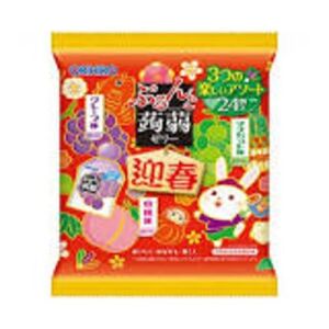 ORIHIRO Konjac Jelly Spring Peach + Muscat + Grape Flavor 480g