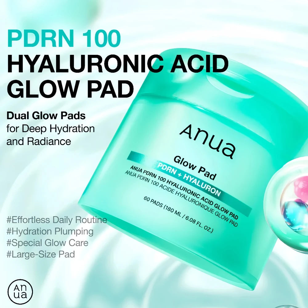 Anua PDRN Hyaluronic Glow Pad 180ml / 60pads