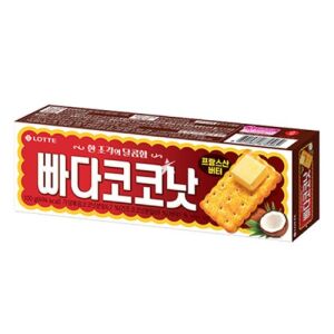 Biscuits LOTTE au beurre et à la noix de coco 100 g