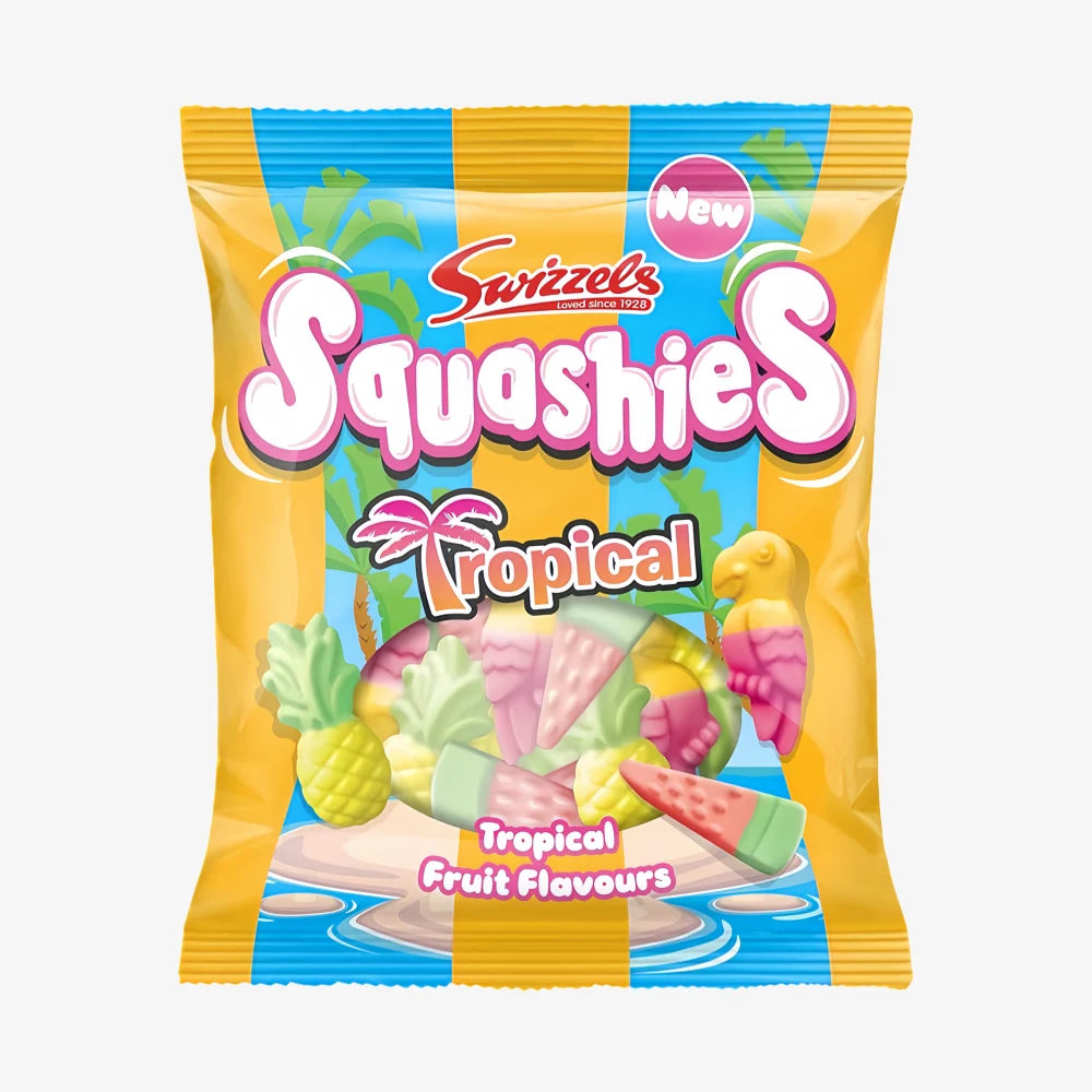 SWIZZELS Squashies Tropical Fruit 100g