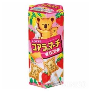 Biscuits Lotte Koala (saveur fraise) 50 g
