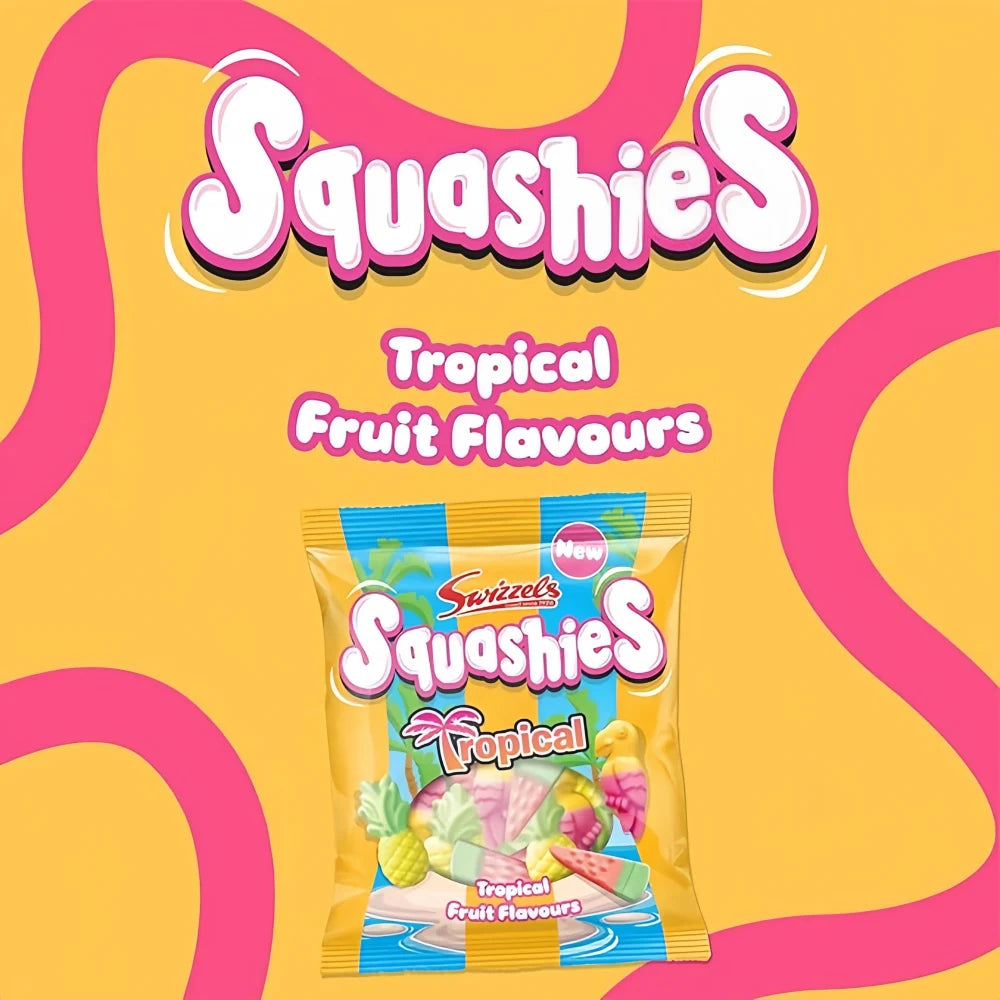 SWIZZELS Squashies Tropical Fruit 100g