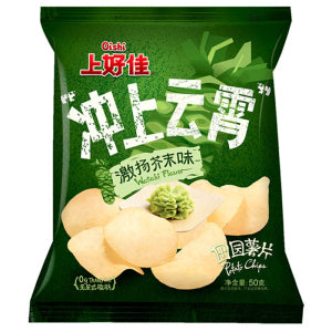 OISHI Potato Chips (Wasabi Flavor) 80g