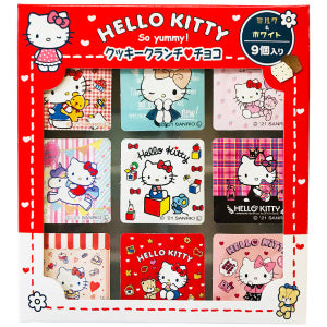 TANSEIDO HELLO KITTY Cookie Milk & White Chocolate 40g