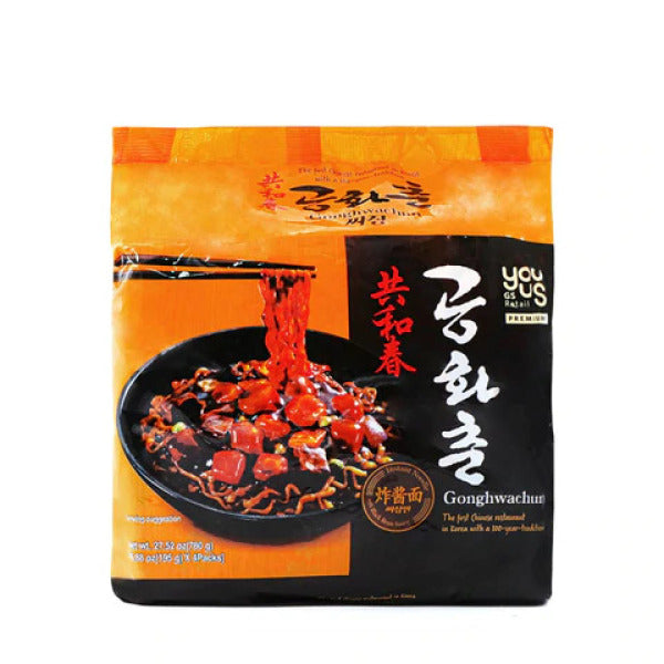 Nouilles de style oriental GS 25 (GONGHACHUN) - Paquets de 4