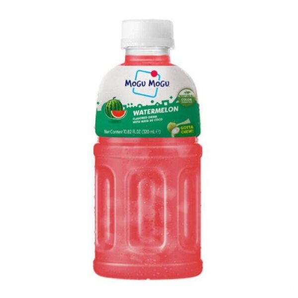 Mogu Mogu Nata de Coco Watermelon Flavor Drink 320ml