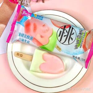 AOXUE Peach and Yogurt Flavor Ice Cream 78g*4