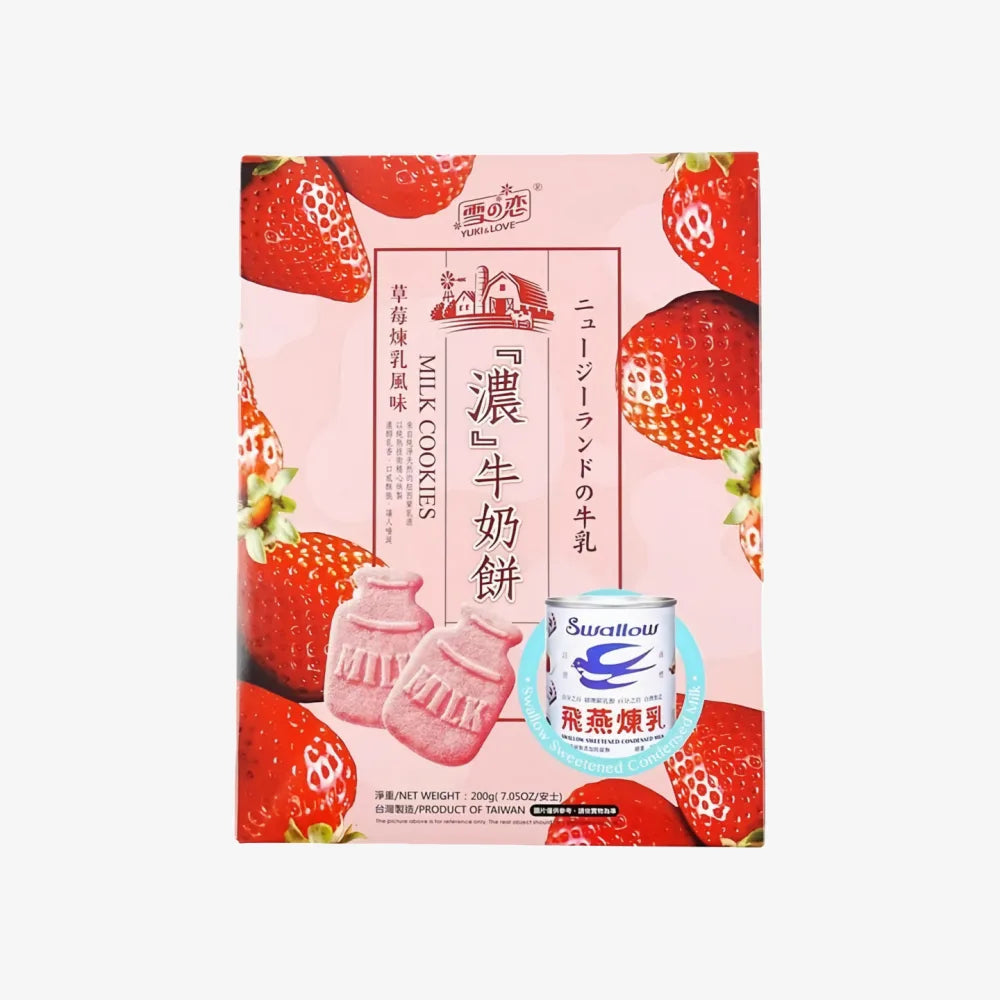 YUKI&LOVE Strawberry Cookies 200g
