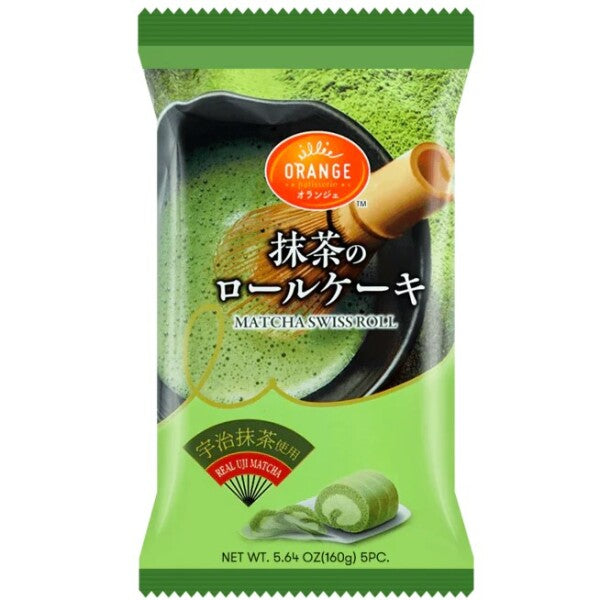 ORANGE Swiss Roll Matcha 160g