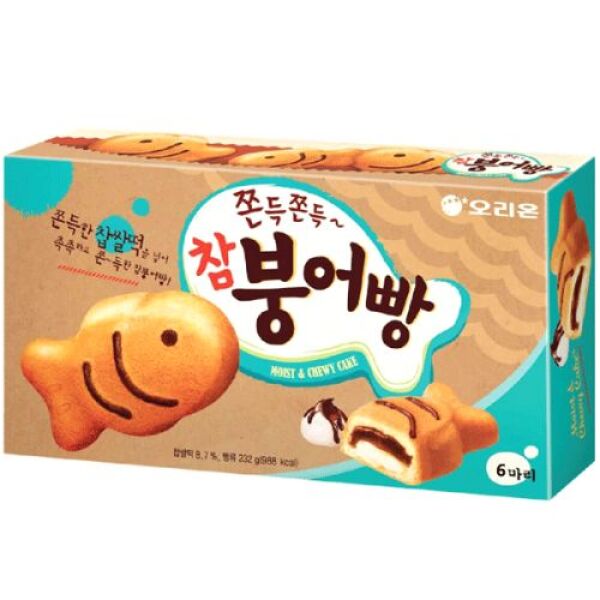 ORION Cham Bungeo-ppang (Red Bean) 232g