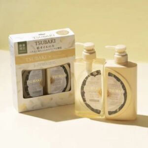 SHISEIDO Tsubaki Premium Flower Volume Repair Hair Set