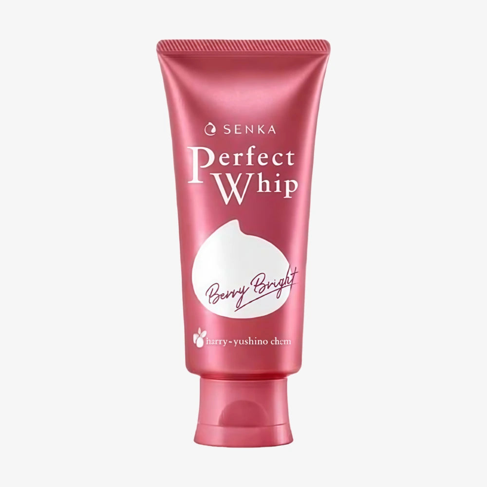 SHISEIDO -- SENKA Perfect Whip Berry Bright Foam Cleanser 100g