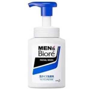 BIORE !! Men's Face Wash Pump Blue 150ml