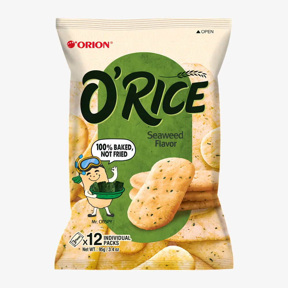 ORION O'Rice Cracker (Seaweed Flavor) 95g