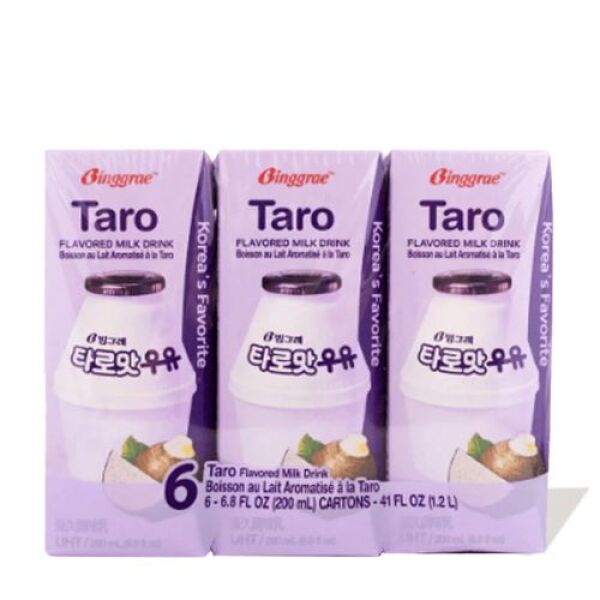 BINGGRAE Taro Milk*6