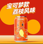 QDol Pokemon Fruits Sparkling Water (Lychee Flavor) 330ml