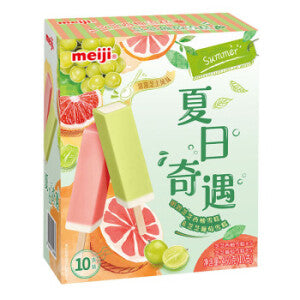 MEIJI Grapefruit & Grape Flavor Ice Bar 46g*10
