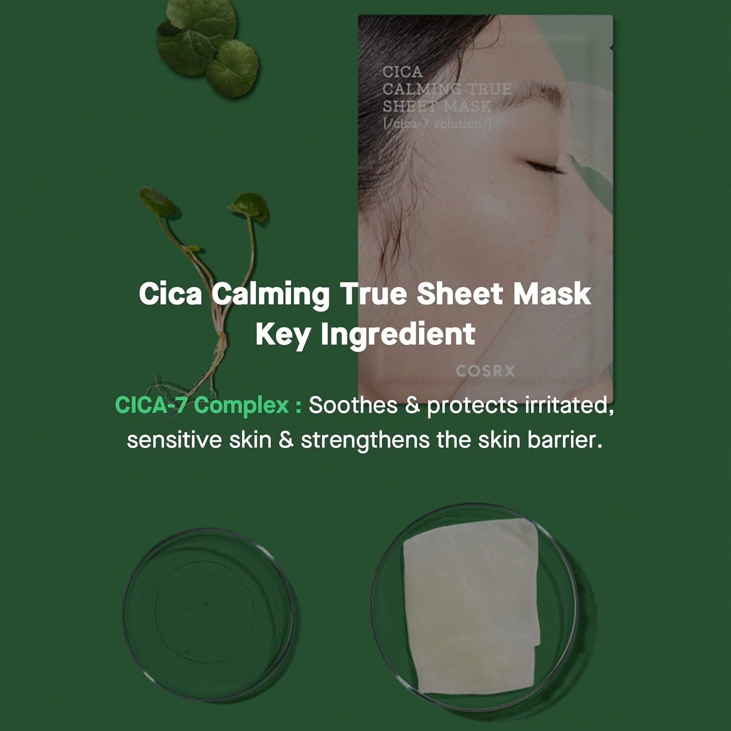 COSRX Pure Fit Cica Calming Ture Sheet Mask
