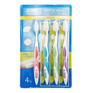 2080 !! Original Toothbrush 4pcs Elastic Bristle