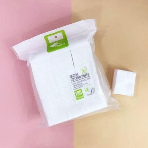 Charm Facial Cotton Puffs 180pcs
