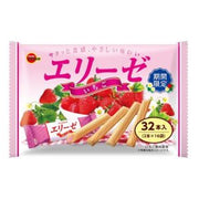 BOURBON Elise Strawberry Flavor Wafer 32 pcs