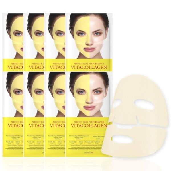 DERMAFIX Luxury Sheet Mask (Yellow) 23g x 8pcs
