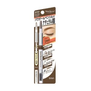 Crayon à sourcils SANA Newborn 3 en 1 B10 Brun royal