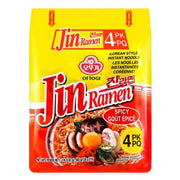 Ramen Ottogi Jin saveur épicée (4 sachets)