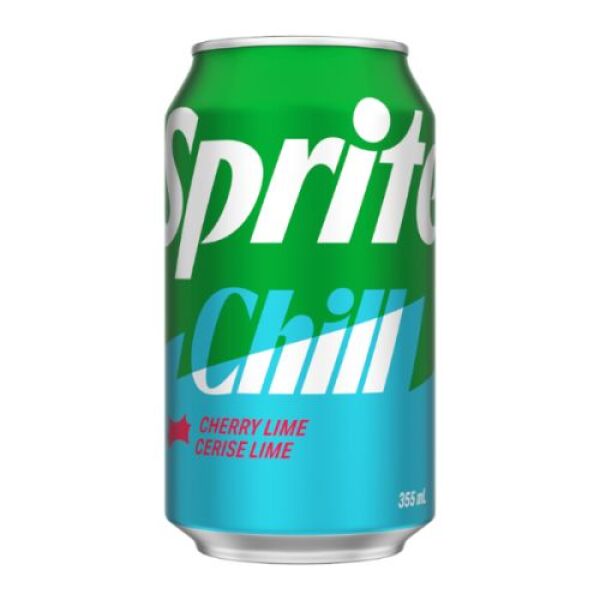 Sprite Chill Cerise Citron Vert 355 ml