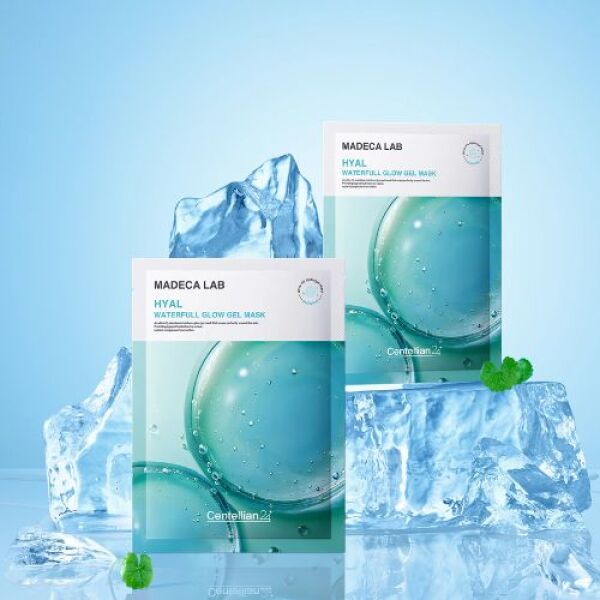 CENTELLIAN24 Madeca Lab Hyal Waterfull Glow Gel Mask (5)