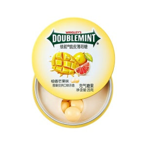 Bonbons gélifiés croquants à la menthe WRIGLEY'S (saveur pomelo-mangue)