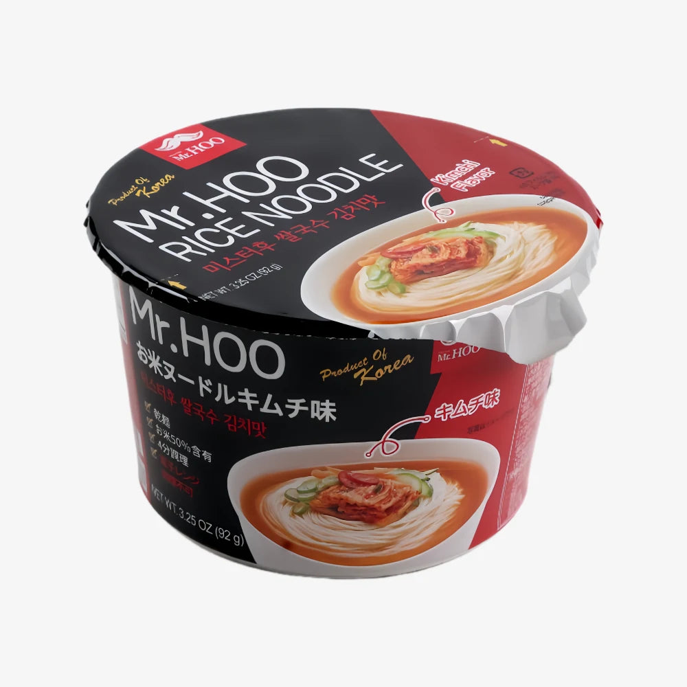 Hoos Rice MR. HOO Rice Noodle Cup Kimchi 92g – Axia Station
