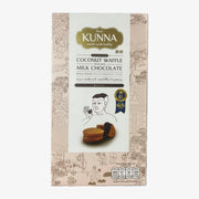 KUNNA Coconut Waffle Filled With Milk Chocolate 90g