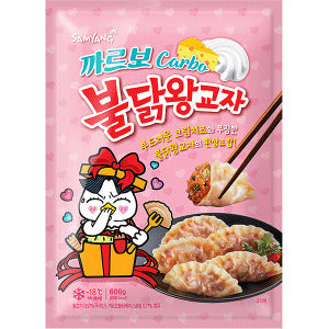 Samyang Buldak Carbonara Dumplings au poulet épicé 600g