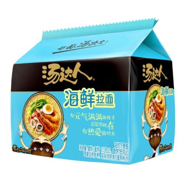 Uni-President Seafood Flavor Instant Noodle 5Bag