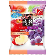 Gelée de konjac ORIHIRO saveur pomme et raisin 20 g x 12