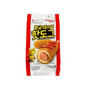 LOTTEFOOD FROZEN CRISPY CRUNCH FISH DOG 300g