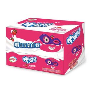 YILI Milk Flakes Strawberry Flavor 160g