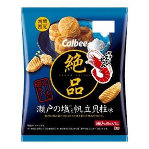 CALBEE Ebisen Shrimp Sticks Scallop Flavor 60g
