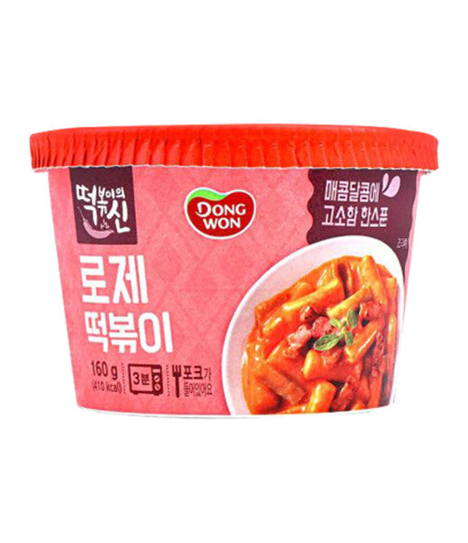 DONGWON ROSE TOPOKKI CUP 160g