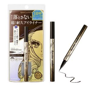 KISS ME Heroine Make Prime Liquid Eyeliner 02 Black Brown