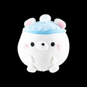 RILAKKUMA ## Peluche Ours Polaire Roulant pour les Fêtes M