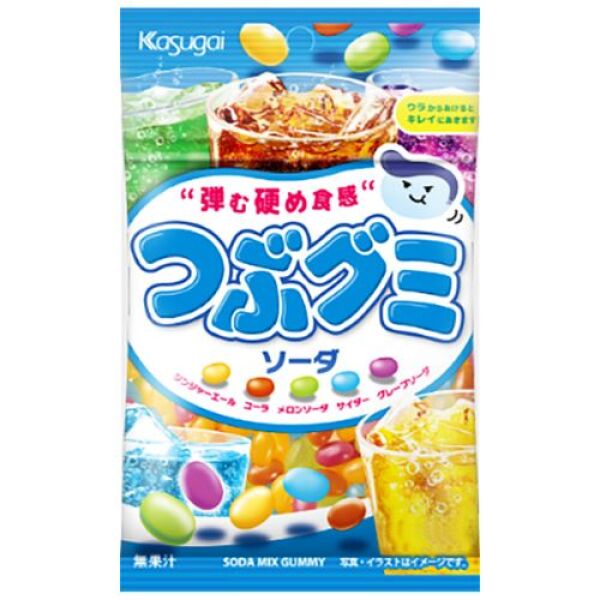 KASUGAI Jelly Bean Soda Gomme 80g