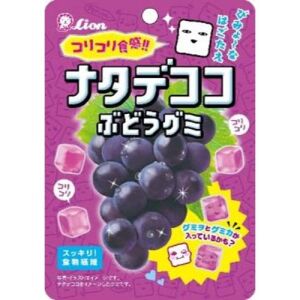 Lion Natade Coco Grape Fruit Gummy Candy 44g