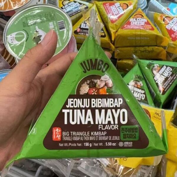 HANSANG Jumbo Triangle Kimbap Bibimbap Tuna Mayo