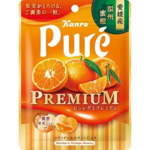 Kanro Pure Gummy (Tangerine) 54g